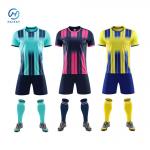 Custom Made Soccer Jersey Fabric Weight 150gsm Adult Size 4XL Asian Size with Short Customized Team Name Number Logo for sale