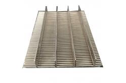 China Plain Weave Sieve Bend Screen Square Hole 0.5mm-2mm Aperture supplier