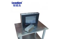 China A100 7 Dots Industrial Inkjet Printing Machines , Leadjet Inkjet Coding And Marking Machine supplier