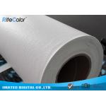 Microporous Glossy Poly Cotton Inkjet Printing Canvas Waterproof For Pigment Inks