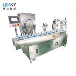 Semiautomatic BB Cream 150g Paste Filling Machine With Adjustable Mold For Cosmetic Multiple Shape Bottle Packing for sale