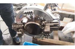 China 355 Pipe Cutting and Beveling Machine 14in Portable Pipe Cold Cutting supplier