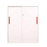 Muchn Knocked Down Sliding Door Lockable Filing Cabinets