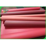 Reusable Kraft Paper Fabric Washable Paper 0.55mm Red Color 150cm for sale