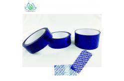 China Tamper Resistant Single Sided Security Packaging Tape For Box Sealing supplier