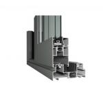 Anodized Aluminium Door Profiles , European Standard Aluminium Door And Window Frames