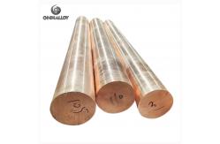 China Diameter 50mm Beryllium Bronze Copper Rod C17200 / C17300 For Electrical Switch supplier