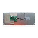 Ruggedized Silicone Industrial Keyboard Backlight Waterproof Keyboard With Touchpad