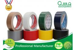China Natural Rubber Blue Dark Brown Duct Tape Polyethylene Material Custom Size supplier