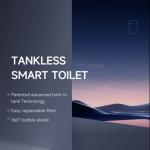 Modern Smart Toilet for a High-Tech and Comfortable Bathroom Experience