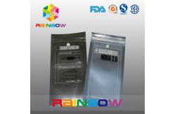 China See Through Logo Printing Headset / Earphone Packaging Bags / Pouch With k supplier