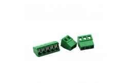 China 2-24 Poles 150V 7A Screw Terminal Block HQ128-2.54 Mm Pitch supplier