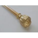 Gold 28mm Adjustable 5.8 Metres Luxury Curtain Poles for sale