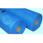 Blue Fiberglass Mesh Net 4*4mm Glass Fiber Mesh Fabric Water Resistant 150g 180g for sale