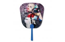China Custom 3d Lenticular Pp Manual Plastic Hand Held Fan Flip 3d Hand Fan supplier