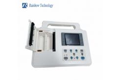 China 3 Channel Portable Ecg Monitor Electrocardiograph Machine Built In Printer supplier