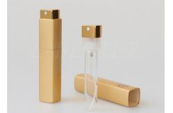 China Gold Square Twist And Spritz Atomiser Refillable 20ml Glass Lovely Matte supplier
