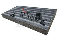 China High Precision Cast Iron Steel Nitriding D28 2D 3D Welding Table supplier