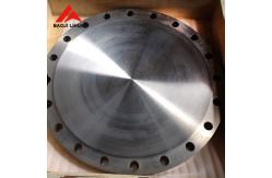 China Customized Titanium Casting Blind Flange For Industrial Processes supplier