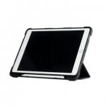 Clear Rugged Ipad Cases Cover With Soft Edge Magnetic Tri Fold Cover Stand for sale