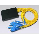 PLC 1x12 SC/UPC SM Fiber Optic Splitter applied in FTTX / PON networks for sale
