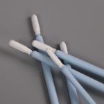 Industry Lint Free Disposable Single Layer Flexible Head Camera Sensor Polyester Microfiber Head Cleaning Swabs for sale
