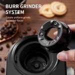 100W Coffee Bean Self Grinding Coffee Maker 14 Setting Flat Fashionable Dis Washing