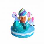 Plastic Adults Kiddie Carousel ride Coin Operated For Outdoor Playground for sale
