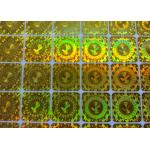 Custom Security 3D Hologram Stickers Online Non-Reusable Laser Hologram Labels With Logo