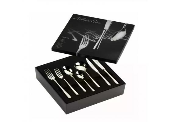 Paper Cardboard Dinnerware Packaging Boxes Recyclable Cutlery Gift Box