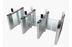 China 24V BLDC Pedestrian Swing Gate 1000mm Channel 40W TCP Adjustable supplier
