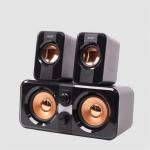 Vintage Wired Surround Sound Subwoofer Hifi 2.1 Speaker System 65dB for sale