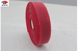 China Strong Sticky Red Mushroom hook and loop fastener tape , adhesive Hook Loop Fastener supplier