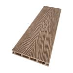 Stylish Waterproof 3D Embossed WPC Decking For Garden And Balcony for sale