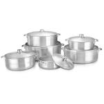 EU Aluminum Eco Friendly Aluminum Cookware Sets With Lid Sustainable for sale