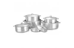 China Multi Cookware Aluminum Steamer Cooking Pot with Bakelite Handle supplier
