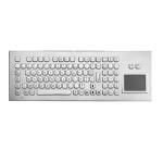 IP65 desktop metal compact keyboard with touchpad industrial pc keyboard for sale