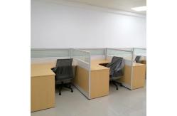 China Office Space Modular 3 Person L Shape Workstation Partition Desk supplier