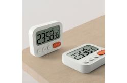China 90dB Indoor Outdoor Thermometer Digital Timer Clock With Alarm supplier
