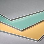 1000mm-1570mm Width PVDF Aluminum Composite Panel 1.5mm-8mm Thickness