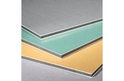 China 0.21mm Aluminum PVDF Composite Panel Metal Wall Cladding supplier