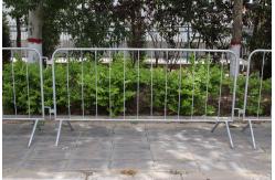 China Temporary Road Safety Traffic Crowd Control Barrier Fence Galvanized supplier