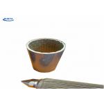 10 Micron Liquid Basket Strainer Filter Ss Sintered Cartridge 316L Oil for sale