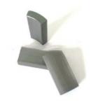 Seat Motor Ferrite Magnets Segment Arc Shape Charcoal Gray for sale