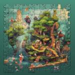 Educational Jigsaw Puzzle Family Activity With Educational Twist On Transportation for sale