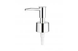 China Plastic Containers Stainless Steel Lotion Pump with Customizable Tube Length supplier