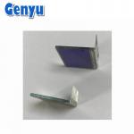 Custom STN Segmented LCD Display Blue Background White Digits For Mixer Machine