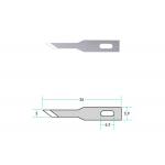 SKS7 Utility Knife Blades 65 HRC Wear Resistant Engraving for sale