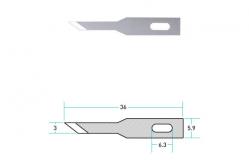 China SKS7 Utility Knife Blades 65 HRC Wear Resistant Engraving supplier
