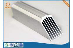 China Thickness 0.8mm 5.0mm Aluminum Extrusion Processing LED Heatsink Bar supplier